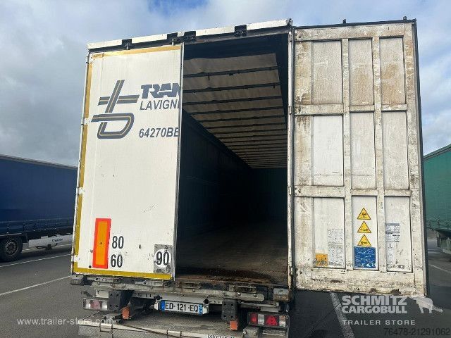Naczepa otwarta z plandeką Krone Curtainsider Standard Taillift