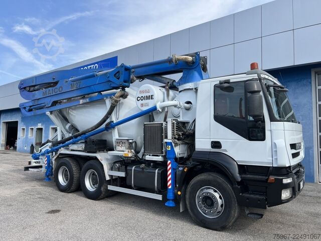 Kamion sa pumpom za beton Iveco Trakker 410