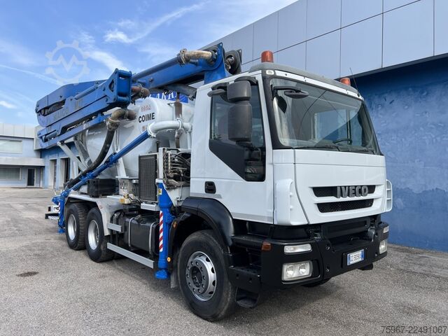 Kamion sa pumpom za beton Iveco Trakker 410