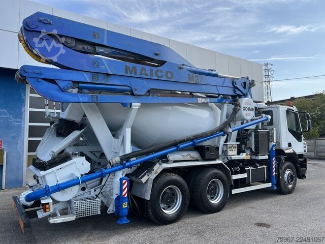 Kamion sa pumpom za beton Iveco Trakker 410