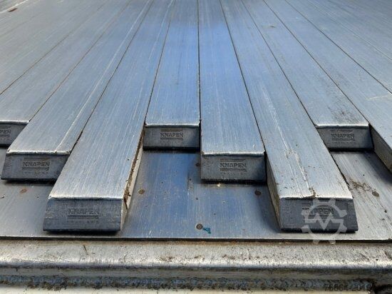 Semirimorchio con pianale mobile KNAPEN K100/KT01, 10 MM, LIFTACHSE, ROLLPLANE, FUNK