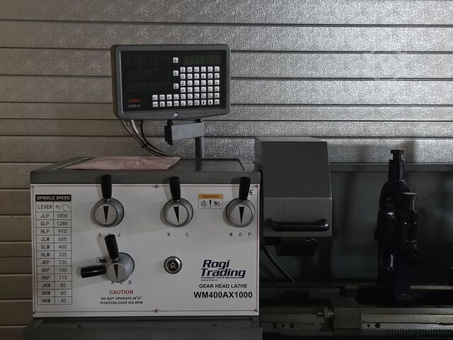 Svarv (plansvarv) Rogi WM400Ax1000