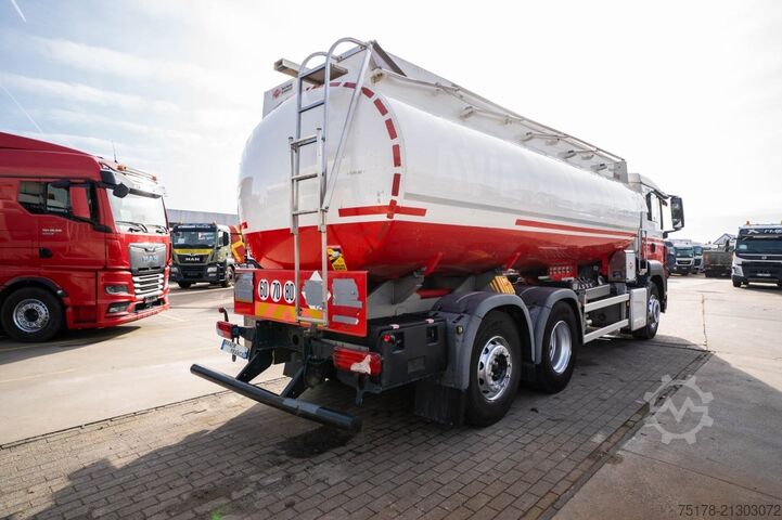Camion-citerne MAN TGS 26.360 + ALU 19.000L+6COMP