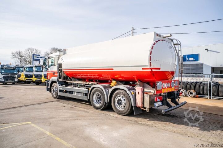 Camion-citerne MAN TGS 26.360 + ALU 19.000L+6COMP