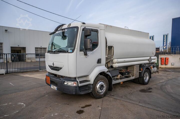Tankwagen RENAULT MIDLUM 220 +ALU 9.500L+4 COMP