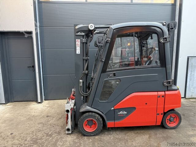 Elektrische vorkheftruck met 4 wielen Linde E20PL 02 EVO Triplex ZVG Voll Kabine