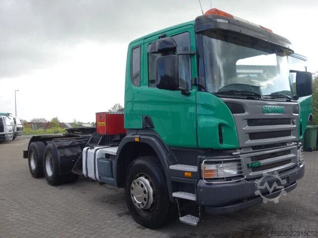 Carga pesada Scania P420 6x4 steelsprings