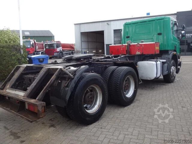 Carga pesada Scania P420 6x4 steelsprings