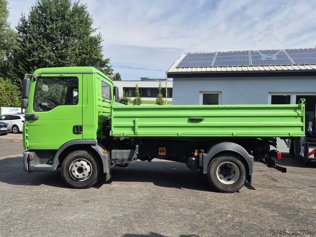 Tilpasset varevogn man TGL 8.210 Meiller Kipper 2x AHK