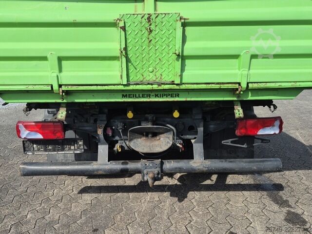 Tilpasset varevogn man TGL 8.210 Meiller Kipper 2x AHK