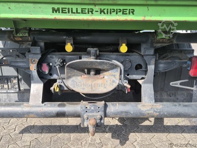 Tilpasset varevogn man TGL 8.210 Meiller Kipper 2x AHK