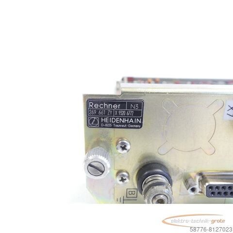 Heidenhain component Heidenhain Rechner N3 - 269 661 ZY / 263731-03
