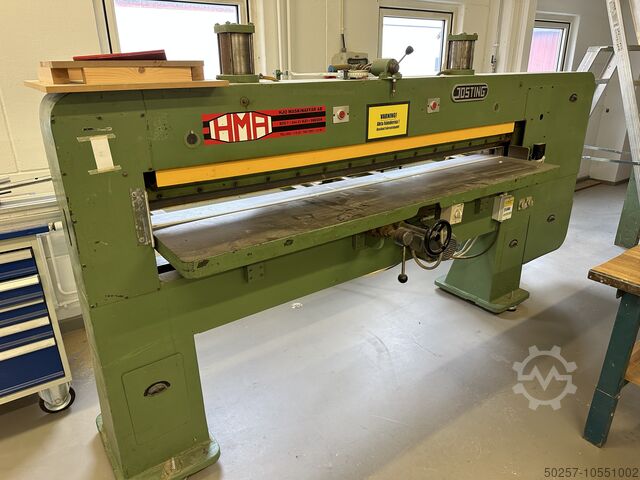 Fineer snijmachine Gustav Josting PFS 2100