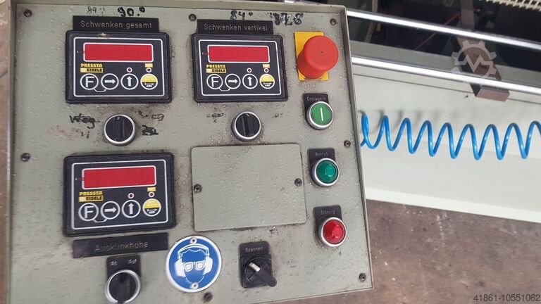 Notching sawing machine PRESSTA-EISELE PRISMA 500