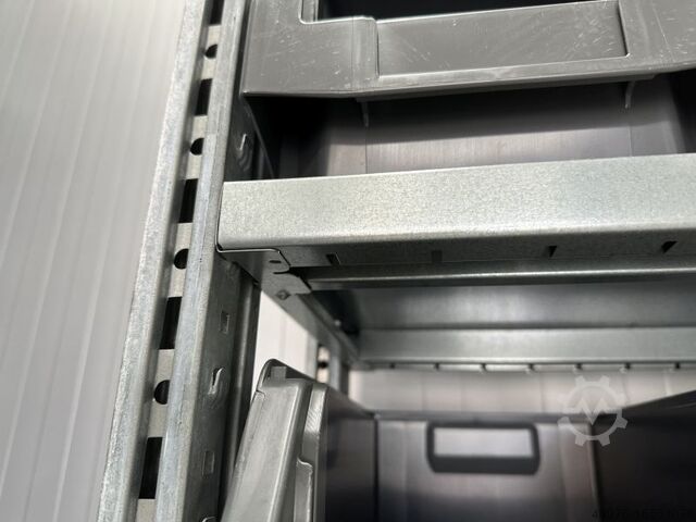Estante para caixotes Estante para prateleiras SSI Schäfer R3000 / Länge: 1,34 lfm. / 1.534 x 300 mm (HxT)