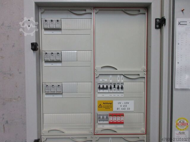 Armoire de commande, tableau de distribution, coffret de répartition électrique Siemens Hauptverteiler Unterverteiler Sikus 630 Energieverteiler 400V 100A