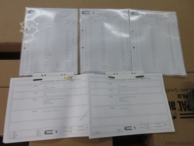 Armoire de commande, tableau de distribution, coffret de répartition électrique Siemens Hauptverteiler Unterverteiler Sikus 630 Energieverteiler 400V 100A