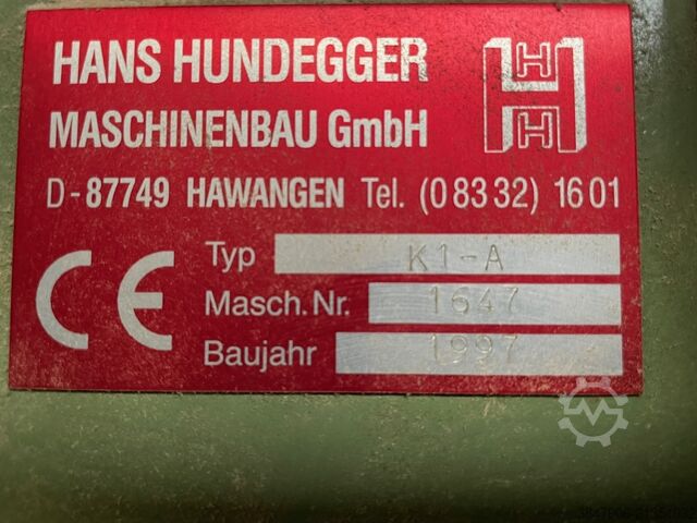 Instalación de ensamblaje Hundegger K1 Hundegger K1-A