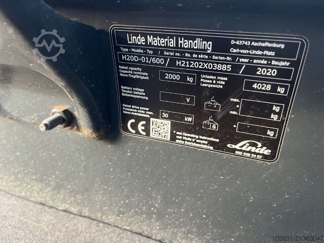 Dizel viljuškari Linde H20D-01/600