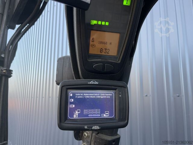 Električni viljuškar za 3 točka Linde E18-02