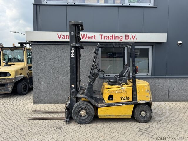 Yale GDP20AF Duplo 430 Sideshift Dizel 1995 YALE GDP20AF Duplo 430 Sideshift Diesel 1995