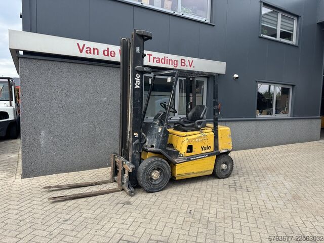 Yale GDP20AF Duplo 430 Sideshift Dizel 1995 YALE GDP20AF Duplo 430 Sideshift Diesel 1995