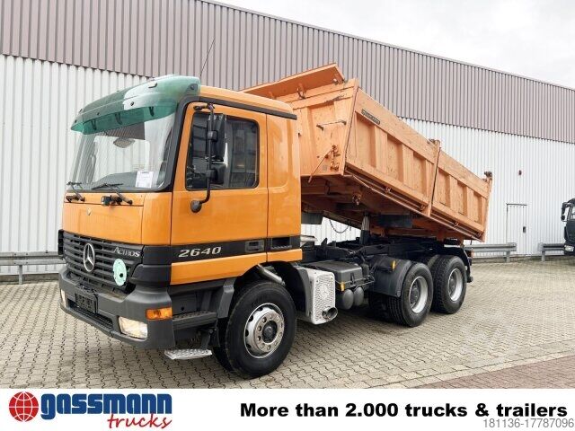 Kiper kamion Meiller 3-Seiten-Kippaufbau