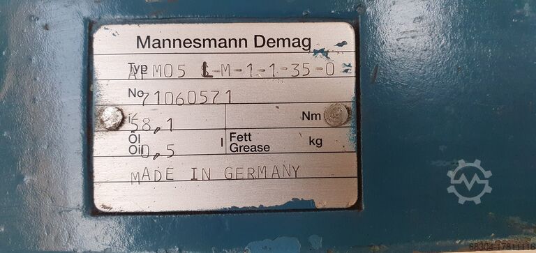 Reductores DEMAG / reductores para grúas DEMAG AFM04 / AF05 / AFM06 / AME40 / ADE50