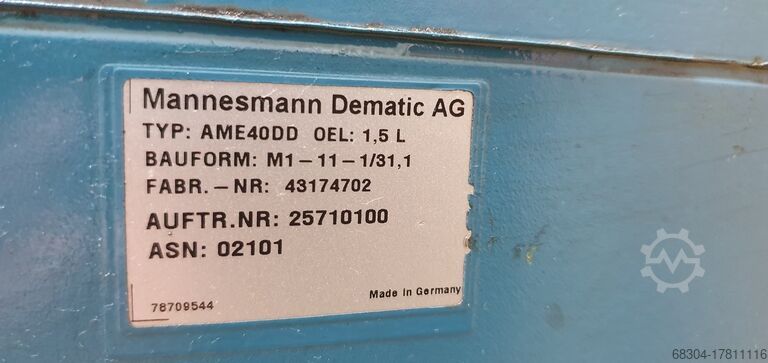 Reductores DEMAG / reductores para grúas DEMAG AFM04 / AFM06 / AME40 / ADE50