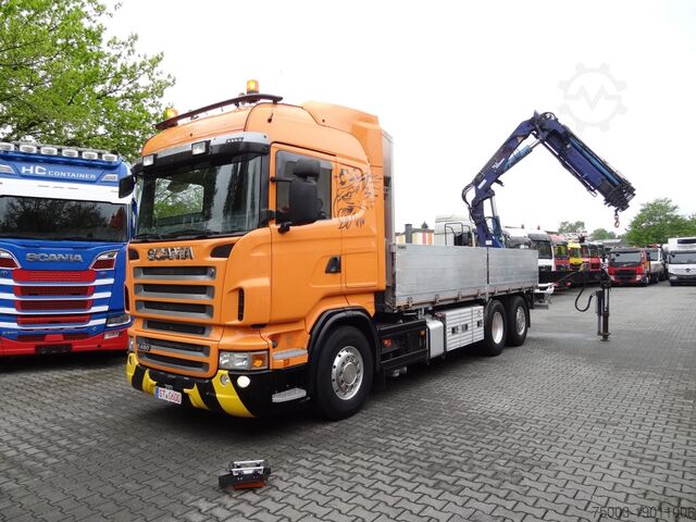 Γερανός τοποθετημένος σε φορτηγό Scania R480 6X2*4 Kran Atlas 240 bis 20 Meter