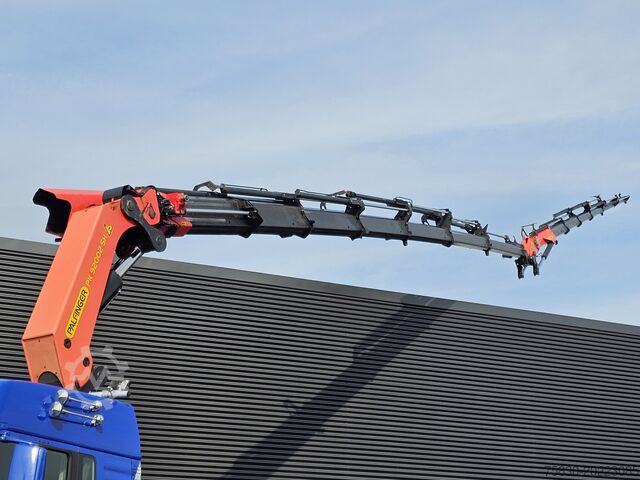 Yükleme platformu MAN TGS 35.500 8x4-6 / PALFINGER 92 t/m CRANE +JIB