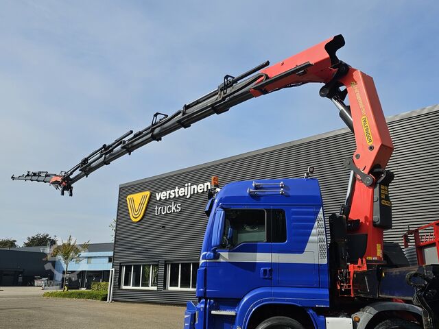 Yükleme platformu MAN TGS 35.500 8x4-6 / PALFINGER 92 t/m CRANE +JIB