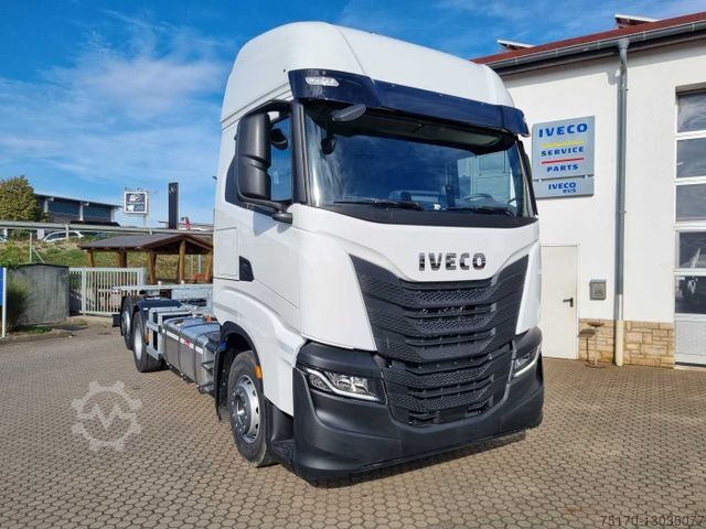 Wissellaadbak vrachtwagen IVECO S-Way AS260S46 6x2 BDF-Wechsler Intarder 2x vorh