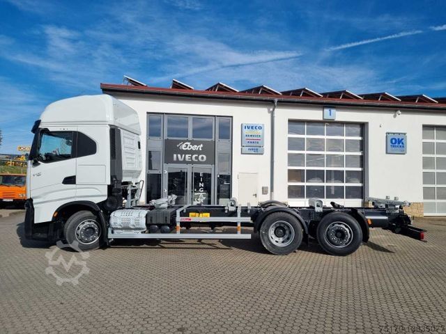 Wissellaadbak vrachtwagen IVECO S-Way AS260S46 6x2 BDF-Wechsler Intarder 2x vorh