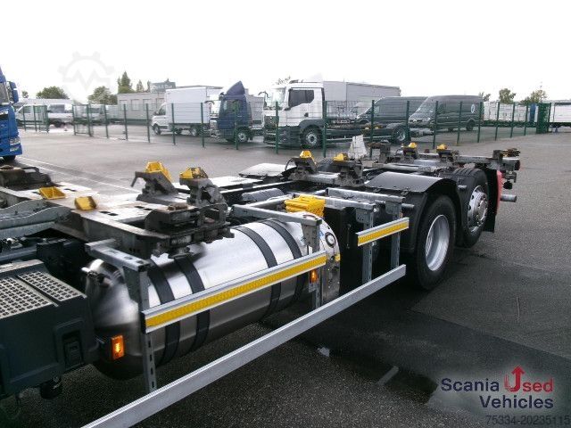 Výměnná nástavba nákladní vůz Scania R 410 B6x2*4NB SDG LNG GAS