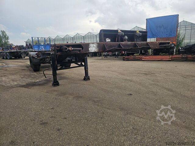 Transport av containrar VAN HOOL 40 FOOT  CONTAINER CHASSIS / 20 FOOT/ STEEL SUS...