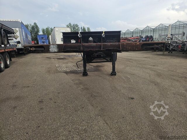 Transport av containrar VAN HOOL 40 FOOT  CONTAINER CHASSIS / 20 FOOT/ STEEL SUS...