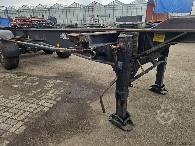 Transport av containrar VAN HOOL 40 FOOT  CONTAINER CHASSIS / 20 FOOT/ STEEL SUS...