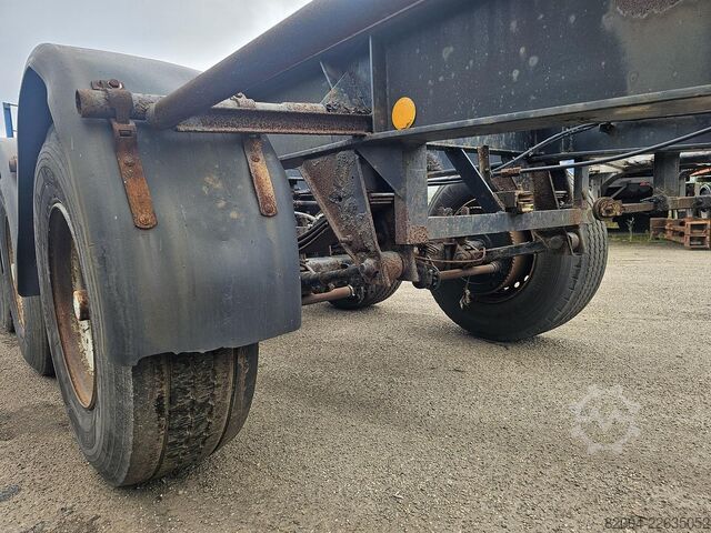 Transport av containrar VAN HOOL 40 FOOT  CONTAINER CHASSIS / 20 FOOT/ STEEL SUS...