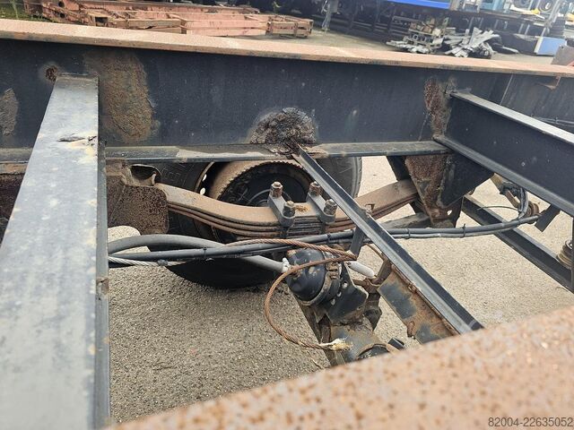 Transport av containrar VAN HOOL 40 FOOT  CONTAINER CHASSIS / 20 FOOT/ STEEL SUS...