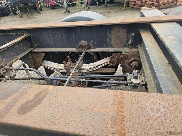 Containervervoer VAN HOOL 40 FOOT  CONTAINER CHASSIS / 20 FOOT/ STEEL SUS...