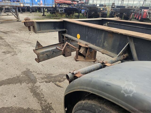 Containervervoer VAN HOOL 40 FOOT  CONTAINER CHASSIS / 20 FOOT/ STEEL SUS...