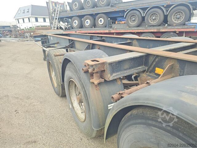 Containervervoer VAN HOOL 40 FOOT  CONTAINER CHASSIS / 20 FOOT/ STEEL SUS...