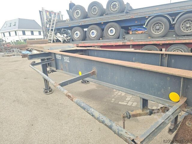 Containervervoer VAN HOOL 40 FOOT  CONTAINER CHASSIS / 20 FOOT/ STEEL SUS...