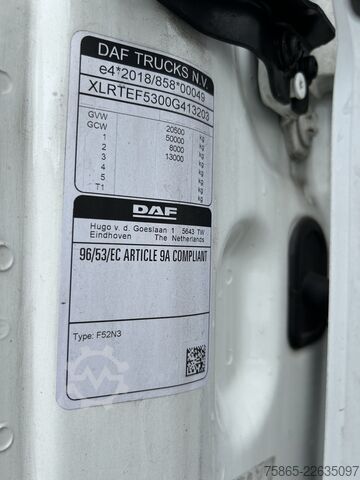 Standard-SZM DAF XG 480 FT / 332 dkm / Full LED / 2 Tanks / MX B...