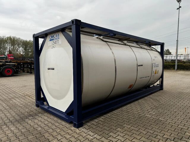 Tankcontainer CIMC 20FT ISO, 25.090L / 1-COMP / 3 BAFFELS / T12 / ...