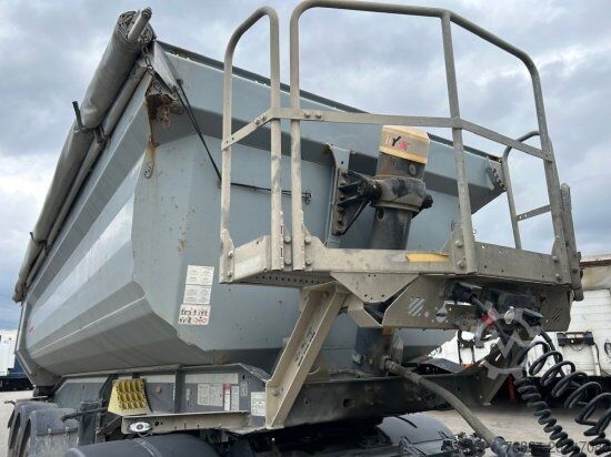 Damperli yarı römork SCHWARZMüLLER KIPPMULDE 25M³, SAF, ROLLPLANE, PODEST, HYVA