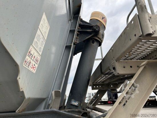 Damperli yarı römork SCHWARZMüLLER KIPPMULDE 25M³, SAF, ROLLPLANE, PODEST, HYVA