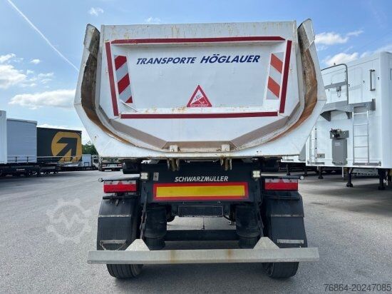 Damperli yarı römork SCHWARZMüLLER KIPPMULDE 25M³, SAF, PODEST, HYVA