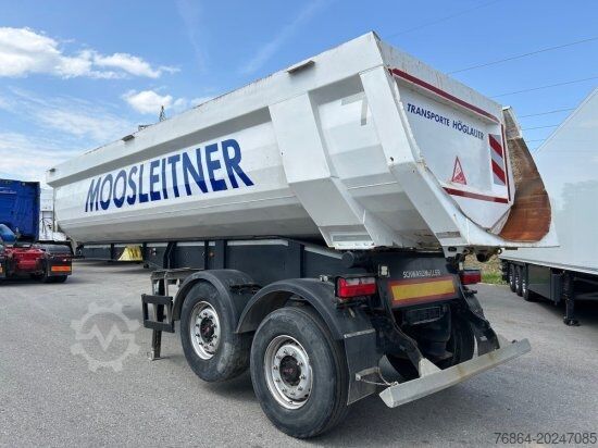 Damperli yarı römork SCHWARZMüLLER KIPPMULDE 25M³, SAF, PODEST, HYVA